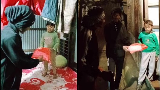 গোপালগঞ্জের সাবেক প্রধানমন্ত্রী শেখ হাসিনার পক্ষ থেকে শীত বিতরণের ভিডিও ভাইরাল