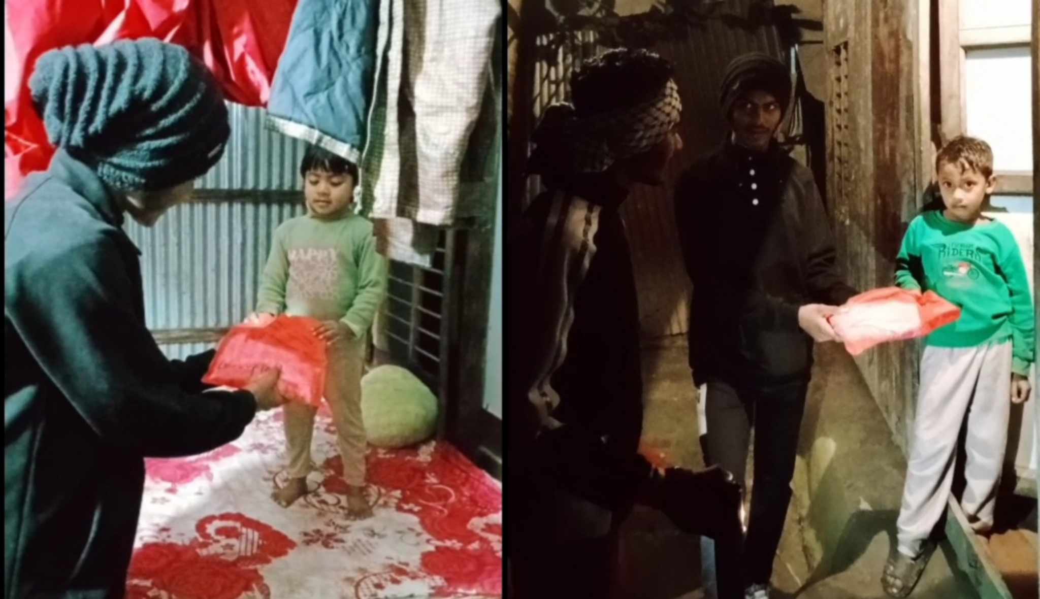 গোপালগঞ্জের সাবেক প্রধানমন্ত্রী শেখ হাসিনার পক্ষ থেকে শীত বিতরণের ভিডিও ভাইরাল