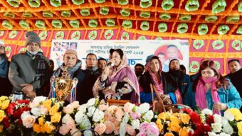 আলহাজ্ব হাফিজ ইব্রাহিম গোল্ডকাপ নাইট শর্টপিস ক্রিকেট টুর্নামেন্ট ২০২৪ এর ফাইনাল খেলা অনুষ্ঠিত