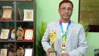 শিক্ষা ও মানবকল্যাণে অবদানে দুই সম্মাননায় ভূষিত অধ্যক্ষ ফোরকান কবির