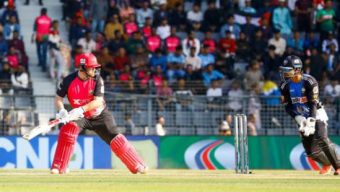 রংপুরের বিপক্ষে সিলেটের রান পাহাড়