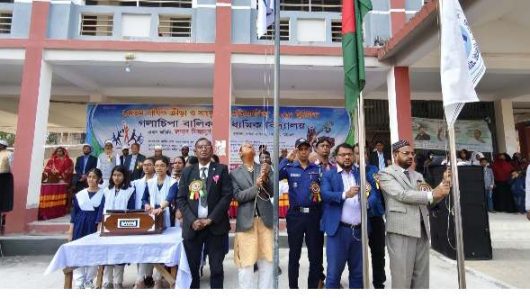 গলাচিপায় বালিকা মাধ্যমিক বিদ্যালয়ে বার্ষিক ক্রীড়া ও সাংস্কৃতিক প্রতিযোগিতা অনুষ্ঠিত