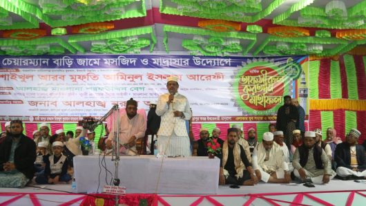 কড়াপুর  চেয়ারম্যান বাড়ি জামে মসজিদ ও মাদ্রাসার উদ্যোগে তাফসীরুল কুরআন মাহফিল