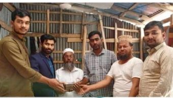 সড়ক দূর্ঘটনায় নিহত আলী রাজের পরিবারকে স্টেডফাস্টের আর্থিক সহায়তাপ্রদান