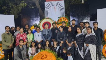 ভাষা শহীদদের প্রতি পলিমাটি’র শ্রদ্ধা নিবেদন