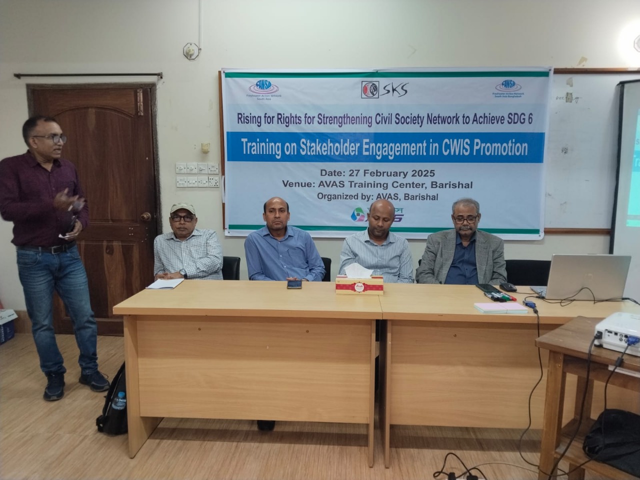 বরিশালে স্যানিটেশন বিষয়ক প্রশিক্ষণ