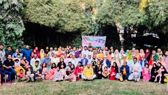 সৈয়দ পরিবারের প্রায় দুই’শ সদস্যের বিরাট মিলনমেলা।
