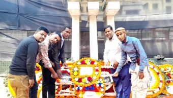 ভাষা শহীদদের বিশ্বনাথ স্কাউট এর শ্রদ্ধা নিবেদন