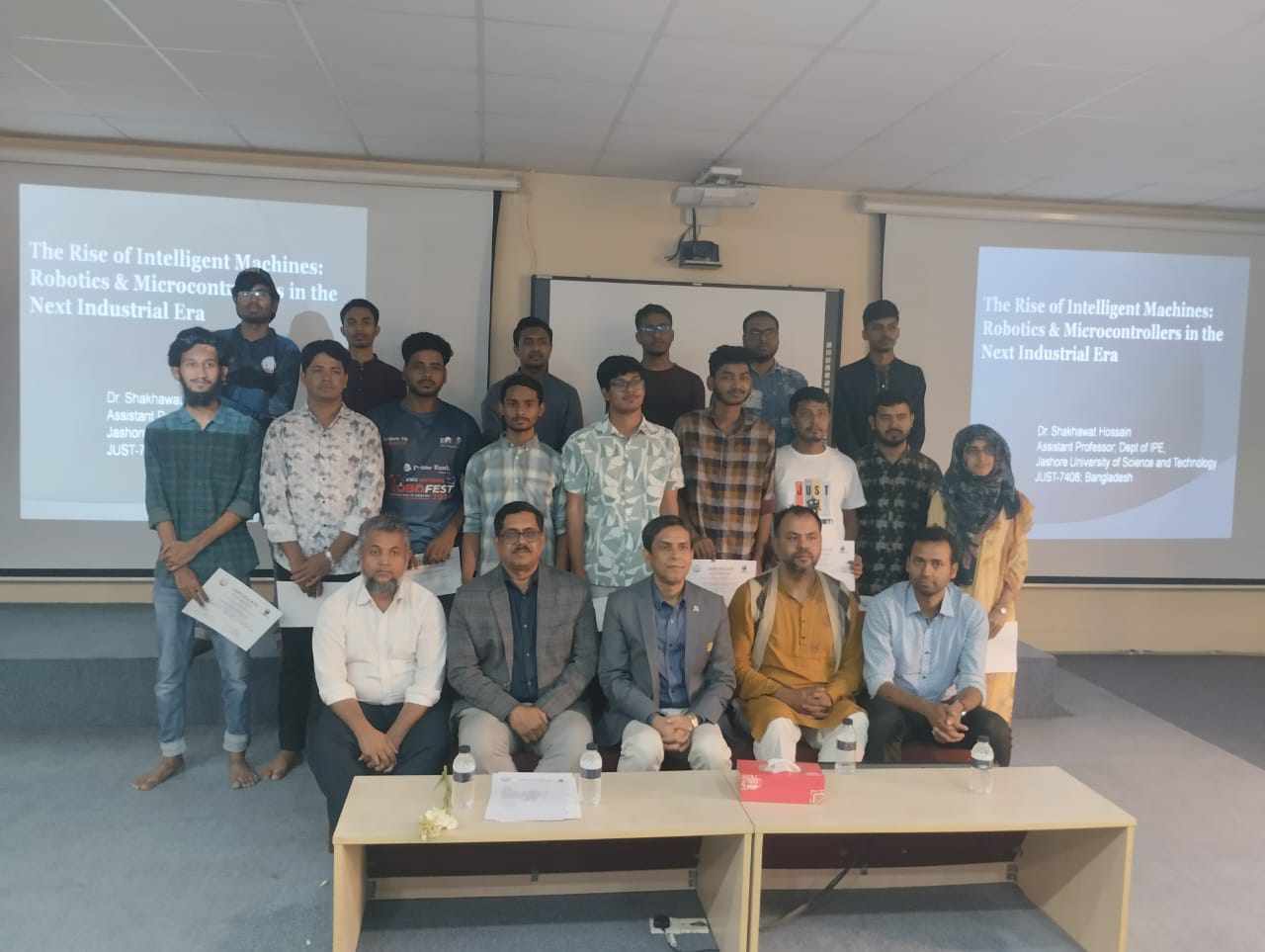 যবিপ্রবি রোবো সোসাইটির নবীনবরণ ও পুরস্কার বিতরণী অনুষ্ঠিত