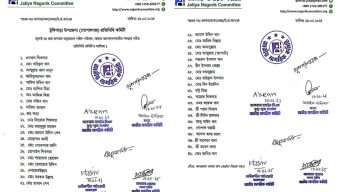 জাতীয় নাগরিক কমিটির টুঙ্গিপাড়া উপজেলা প্রতিনিধি কমিটি গঠন