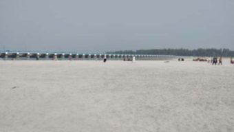 তিস্তা নদী এখন ধু ধু বালু চর