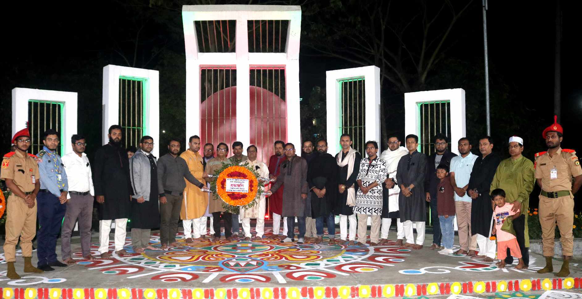 গোবিপ্রবিতে যথাযোগ্য মর্যাদায় আন্তর্জাতিক মাতৃভাষা দিবস পালিত