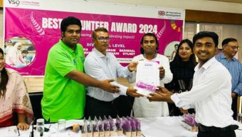 বিভাগীয় ন্যাশনাল ভলান্টিয়ার অ্যাওয়ার্ড ২০২৪ পেলেন বেতাগীর খাইরুল ইসলাম মুন্না