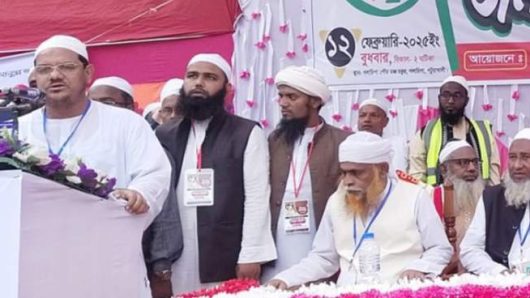 শক্ত হাতে দেশ না চালালে সরকার বিপদ থেকে রক্ষা পাবে না: চরমোনাই পীর