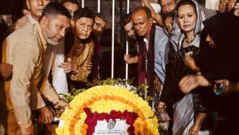 ২১শে ফেব্রুয়ারির প্রথম প্রহরে ভাষা শহীদদের প্রতি উপজেলা বিএনপির আহবায়ক মাফরুজা সুলতানার শ্রদ্ধা নিবেদন