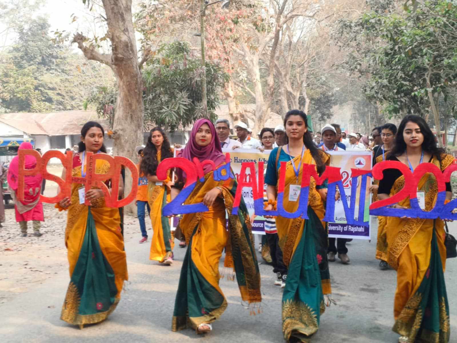 রাবির পপুলেশন সায়েন্স’র পুনর্মিলনীতে মেতেছে বিভাগের সাবেক-বর্তমান শিক্ষার্থীরা