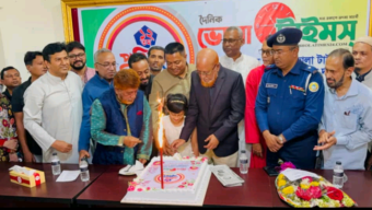 দৈনিক ভোলা টাইমস্ এর যুগপূর্তি অনুষ্ঠিত