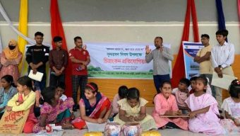বরগুনার তালতলীতে সুন্দরবন দিবস উপলক্ষে চিত্রাংকন প্রতিযোগিতা