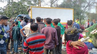 গোপালগঞ্জে ৪টি যানবাহনের সংঘর্ষে নিহত-১, আহত-২০,  ৪ ঘন্টা পর যান চলাচল স্বাভাবিক