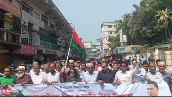 মার্চ মহান স্বাধীনতা ও জাতীয় দিবস উপলক্ষে নগরীতে বর্নাঢ্য র‍্যালি বের করে বরিশাল মহানগর বিএনপি।