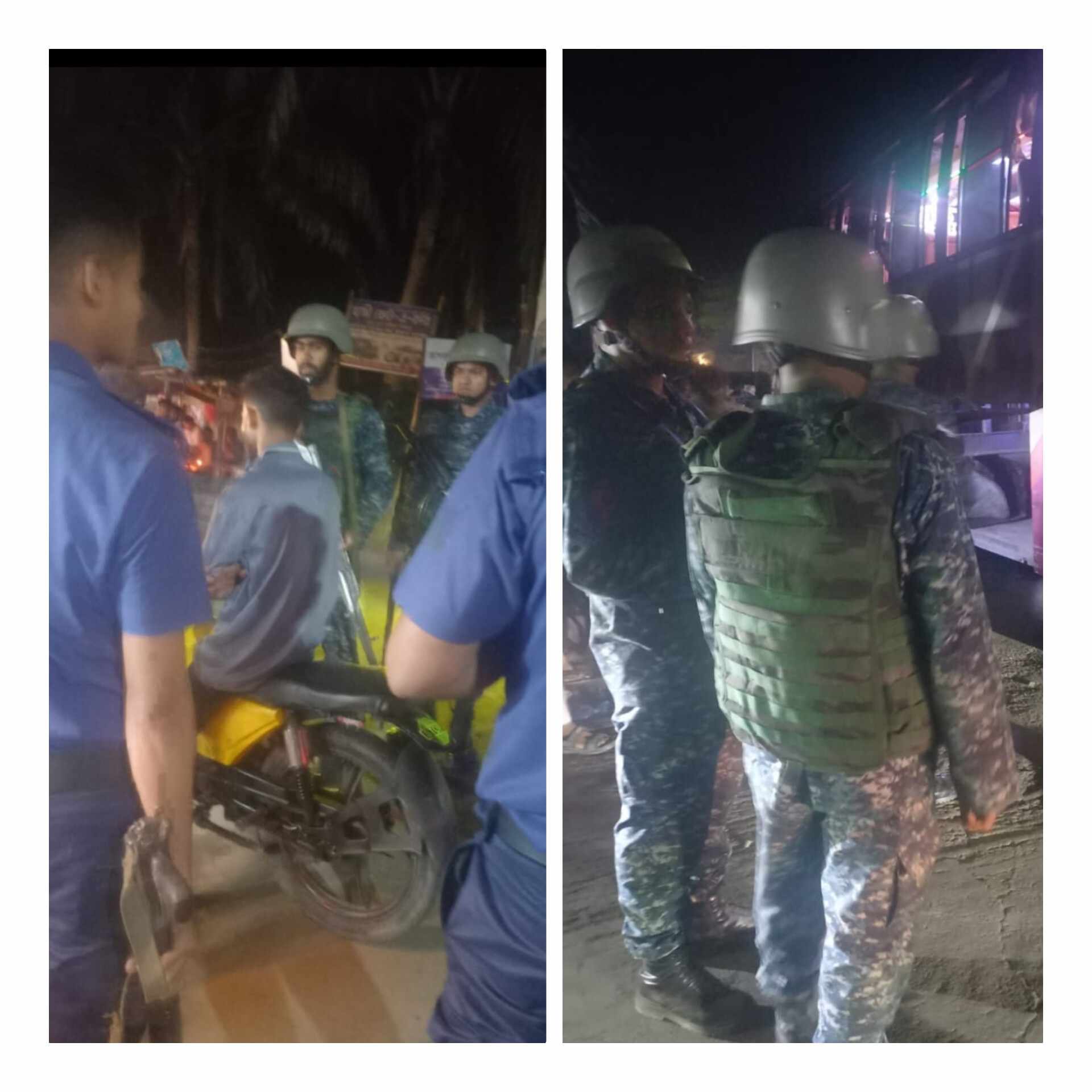 ঈদ উৎসব সামনে রেখে নিরাপত্তা জোরদার করেছে যৌথ বাহিনী  চেকপোষ্ট স্থাপন