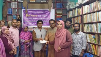 সিনথিয়া খানের পৃষ্ঠপোষকতায় ৪জন নারী শিক্ষার্থীকে জয়ী শিক্ষাবৃত্তি প্রদান