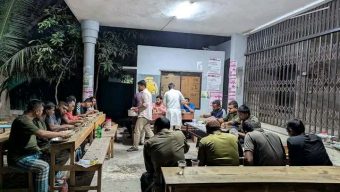গোবিপ্রবি ছাত্রদলের উদ্যোগে নিরাপত্তা কর্মীদের জন্য সেহেরির আয়োজন