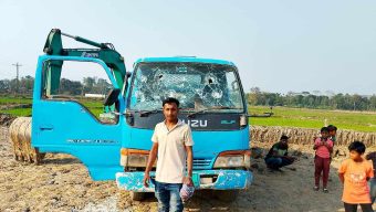 বালাগঞ্জে ভ্রাম্যমাণ আদালতে গিয়ে ট্রাক ভাংচুরের অভিযোগ এসিল্যান্ডের উপর