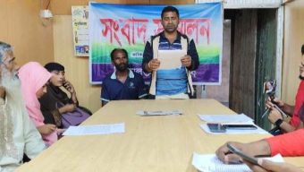 বরগুনার তালতলীতে নিষেধাজ্ঞা অমান্য করে জমি দখলের চেষ্টা,হামলায় আহত ৪
