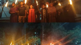 ধর্ষণের প্রতিবাদে আজকে মশাল মিছিল করল যবিপ্রবি শিক্ষার্থীরা