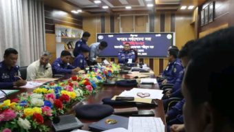 ভোলায় জেলা পুলিশের অপরাধ ও আইন শৃঙ্খলা পর্যালোচনা সভা অনুষ্ঠিত