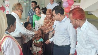 গোপালগঞ্জে শুরু হয়েছে ভিটামিন এ ক্যাপসুল ক্যাম্পেইন