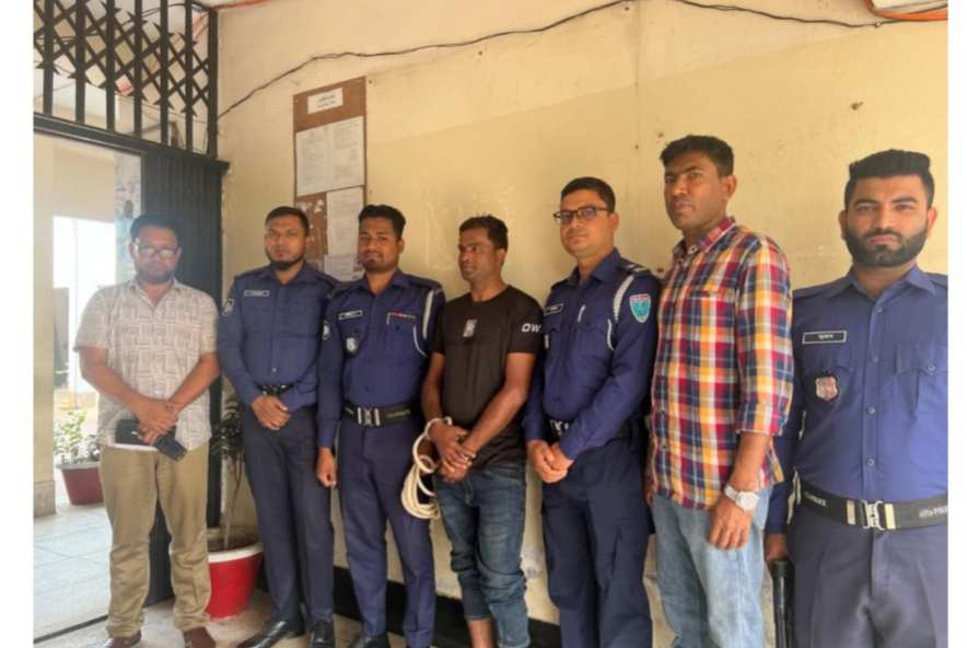 বালাগঞ্জে ডাকাতি মামলার  আসামী গ্রেফতার
