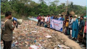 বরগুনার তালতলীতে তাপবিদ্যুৎ কেন্দ্রের দূষণ বন্ধ করে পায়রা নদী রক্ষার দাবি