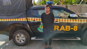 ভোলায় র‍্যাবের অভিযানে হত্যা চেষ্টা মামলার পলাতক আসামি গ্রেফতার