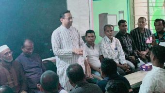 গৌরনদীতে সাবেক ছাত্রদল সভাপতির ঈদ পুনর্মিলনী