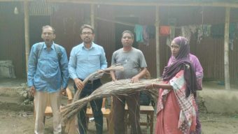 বালাগঞ্জে শীতলপাটি সংলিষ্টদের সাথে মত বিনিময় সহ কারিগরদের বাড়ী পরিদর্শন