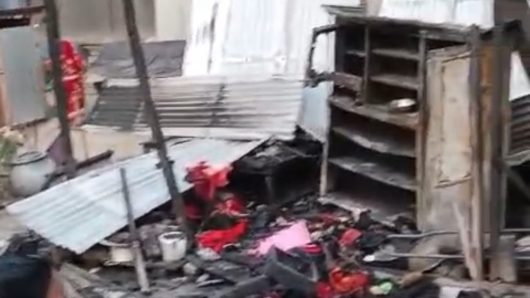 “সুখের সংসারে ছেদ টানলো ভয়াবহ অগ্নিকান্ড”