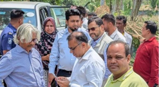 চীনের অর্থায়নে রংপুরে এক হাজার শয্যার হাসপাতাল নির্মাণের সম্ভাব্য স্থান পরিদর্শন