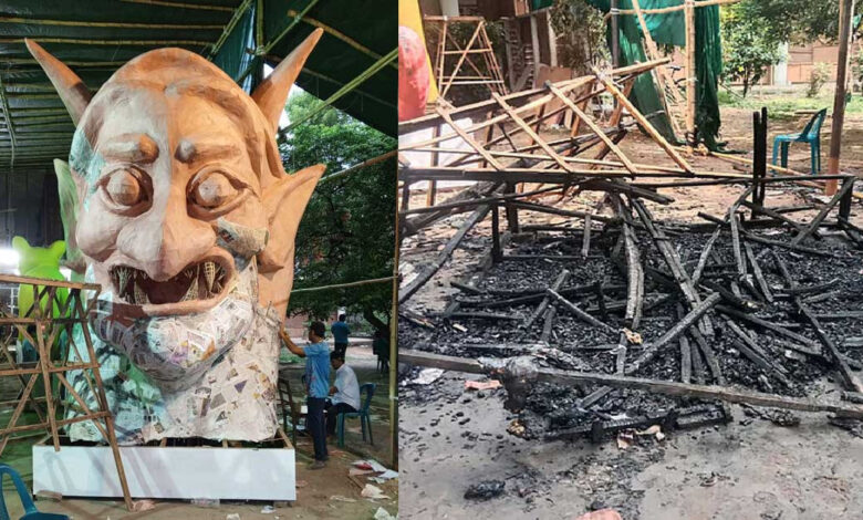 চুল ঝুঁটি করা তরুন দিয়েছে আগুন