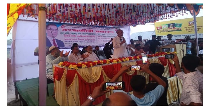 বিএনপি ক্ষমতায় এলে নদী শাসন ও খাল খননের উদ্যোগ গ্রহনL করা হবে -অধ্যক্ষ আলমগীর হোসেন