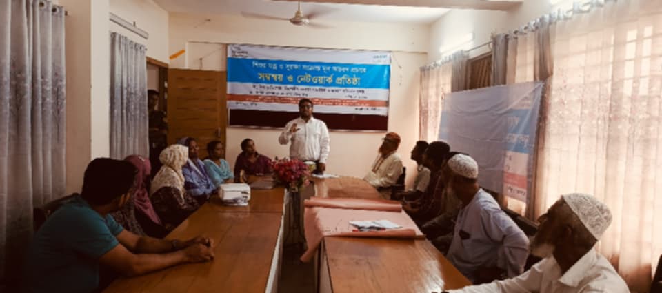 বোরহানউদ্দিনে সুশীলনের উদ্যোগে বাল্যবিবাহ প্রতিরোধ,মাতৃ ও শিশু স্বাস্থ্য বিষয়ে আলোচনা সভা অনুষ্ঠিত