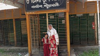 গলাচিপায় দুই সন্তানের জননী অসহায় নারীর কান্না আজও থামেনি
