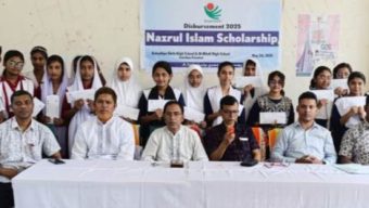 গলাচিপায় মেধাবী শিক্ষার্থীদের মাঝে নজরুল ইসলাম বৃত্তির নগদ অর্থ প্রদান
