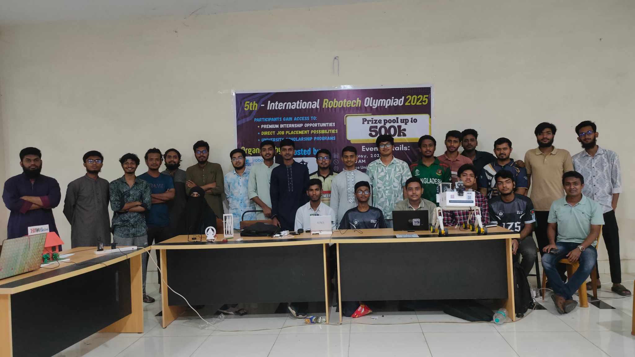যবিপ্রবিতে “রোবো টেক অলিম্পিয়াড ২০২৫” অনুষ্ঠিত