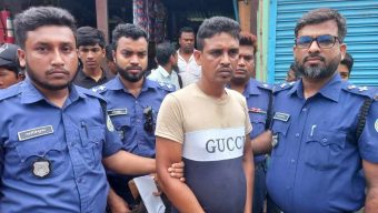 হিজলায় জাল টাকা দিয়ে পেট্রোল কেনার চেষ্টা, গ্রেপ্তার প্রতারক চক্রের একজন।