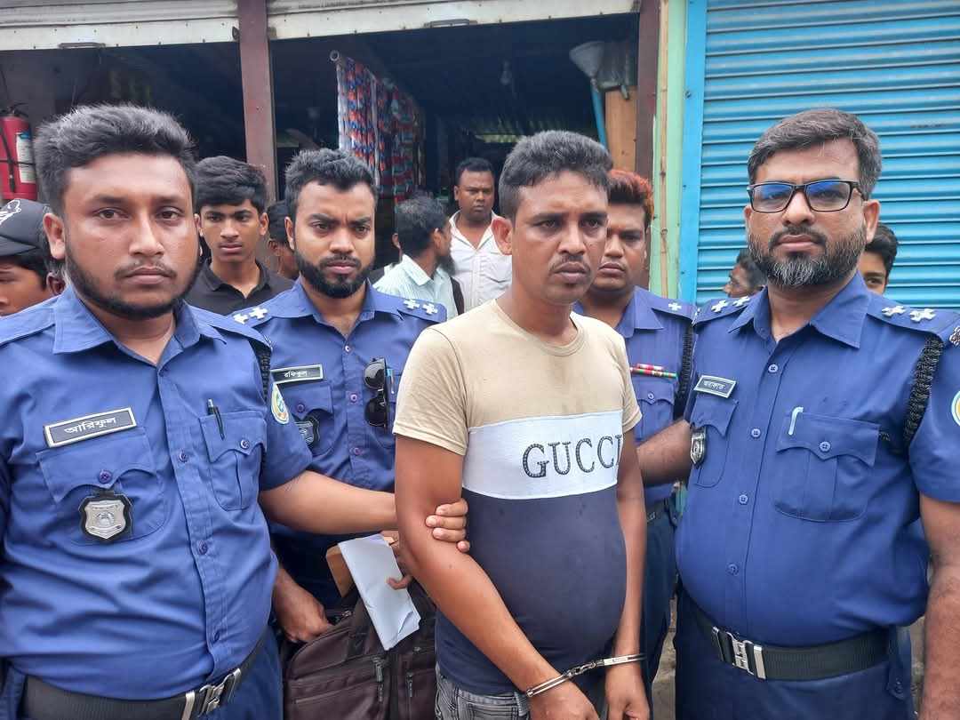 হিজলায় জাল টাকা দিয়ে পেট্রোল কেনার চেষ্টা, গ্রেপ্তার প্রতারক চক্রের একজন।