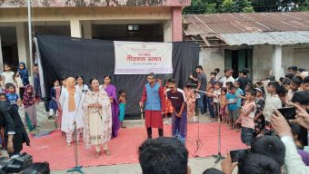 ভোলায় মাসিক কালীন স্বাস্থ্যসেবা বিষয়ক  সচেতনতামূলক পথ নাটক অনুষ্ঠিত 