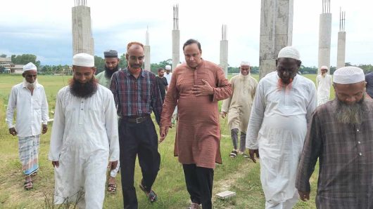বালাগঞ্জে মসজিদ পুননির্মাণে প্রবাসী আব্দুল আজিজ মাসুক’র ৫লাখ টাকা অনুদান ঘোষণা