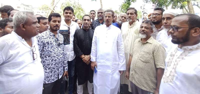 বাকেরগঞ্জে বিএনপির ঈদ পুনর্মিলনী অনুষ্ঠিত।